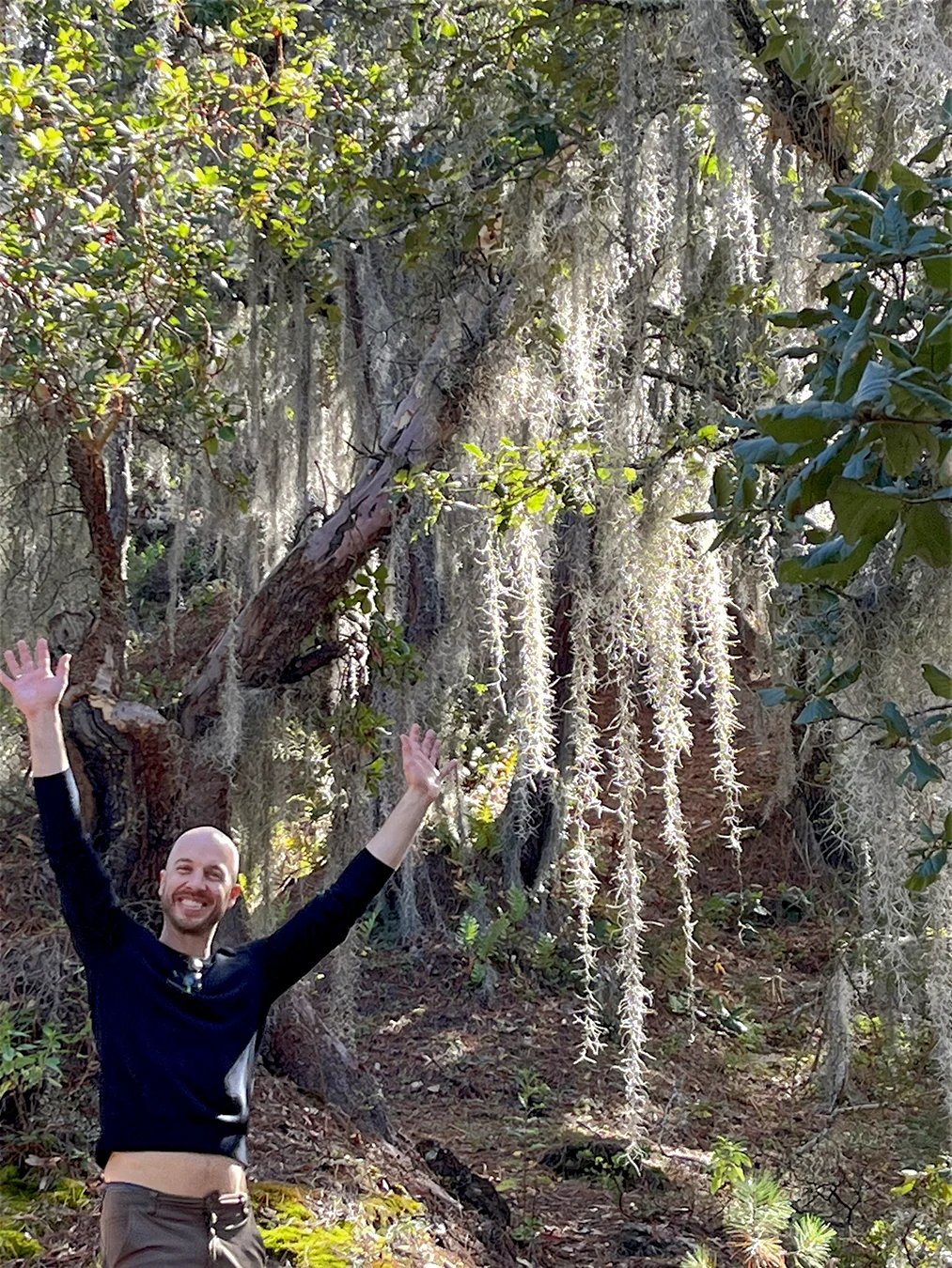 Enjoying the awesome hanging moss landscape to Santa Catarina Lachatao/Pueblos Mancomunados-2